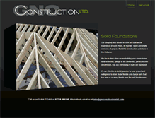 Tablet Screenshot of gncconstructionltd.com